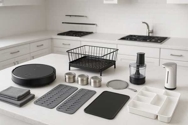 Top 10 Tools That Keep Your Kitchen Cleaner (Without Trying)