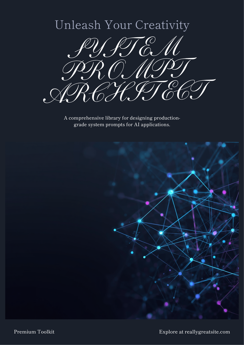 System Prompt Architect — Production-Grade System Prompt Library cover