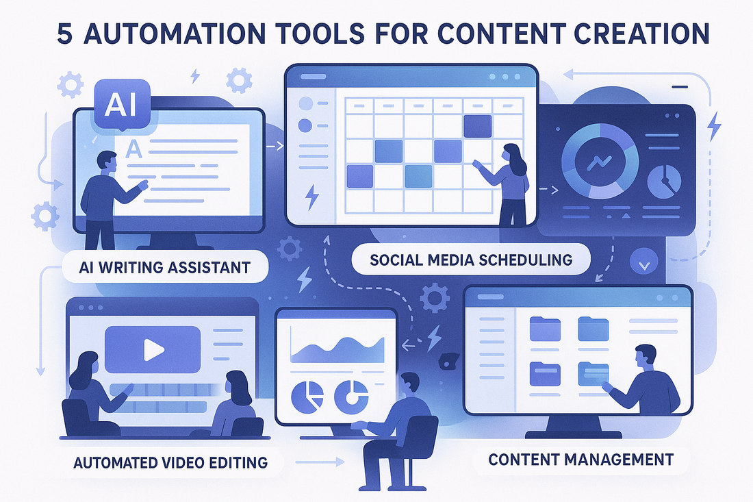 5 Automation Tools Streamlining Content Creation for Lean Teams