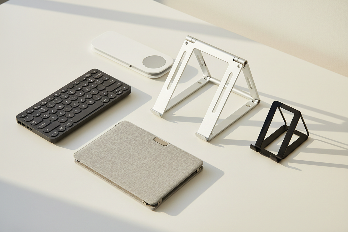 5 Foldable Desk Accessories That Travel Better Than They Look