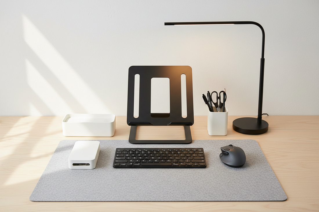 6 Accessories That Turn Any Table Into a Functional Workspace