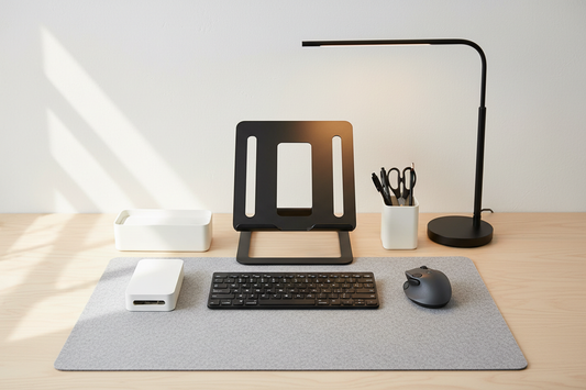 6 Accessories That Turn Any Table Into a Functional Workspace