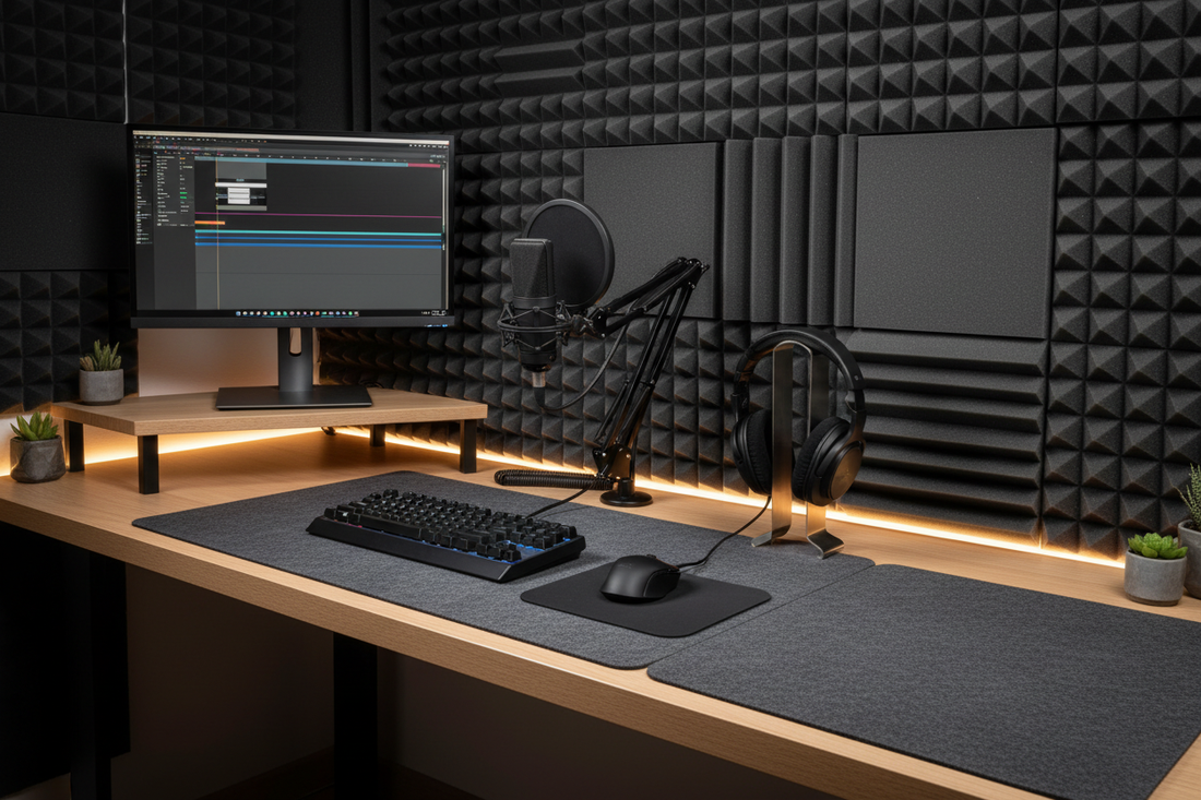 6 Noise-Dampening Desk Accessories for Voice, Music & Video Creators