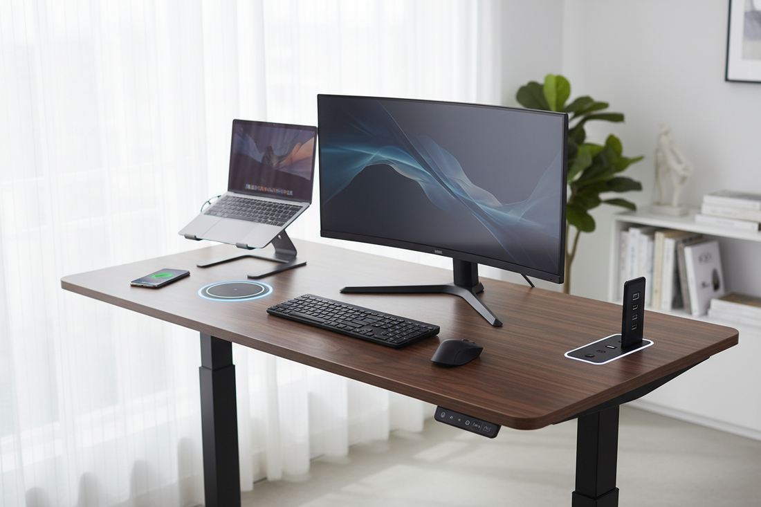 7 Game-Changing Standing Desks With Built-In Charging — And the One Worth Buying