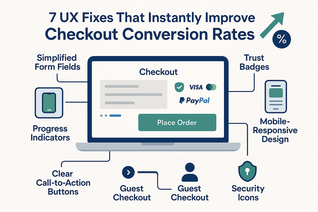 7 UX Fixes That Instantly Improve Checkout Conversion Rates