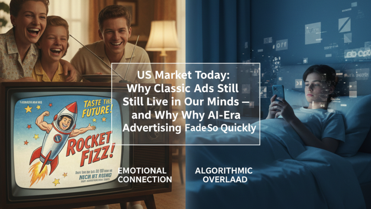 Why Classic Ads Still Live in Our Minds — and Why AI-Era Advertising Fades So Quickly