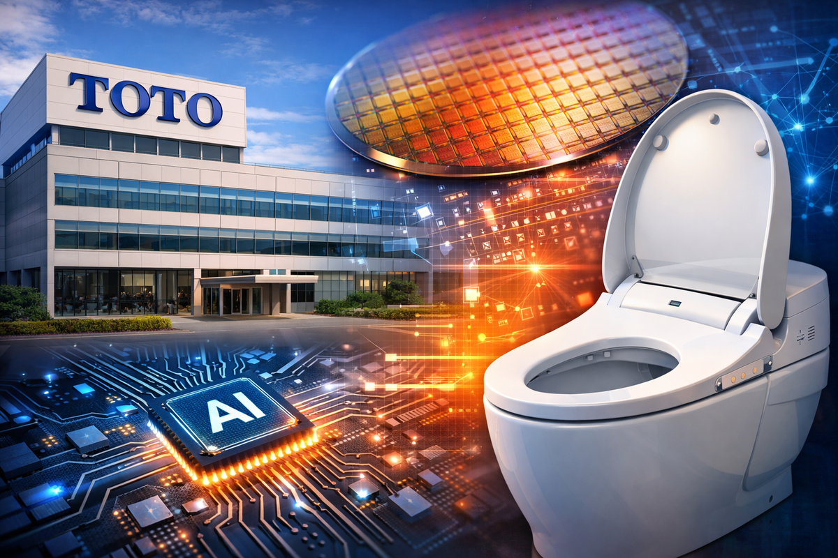 From Bathrooms to Brainpower: How Toto Became a Hidden AI Tech Play