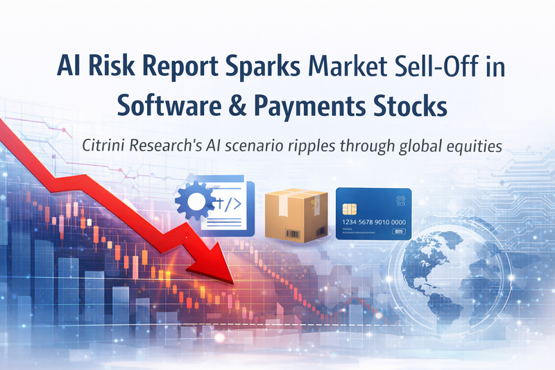 Software & Payments Stocks Plunge After Viral AI Risk Report — What Investors Need to Know