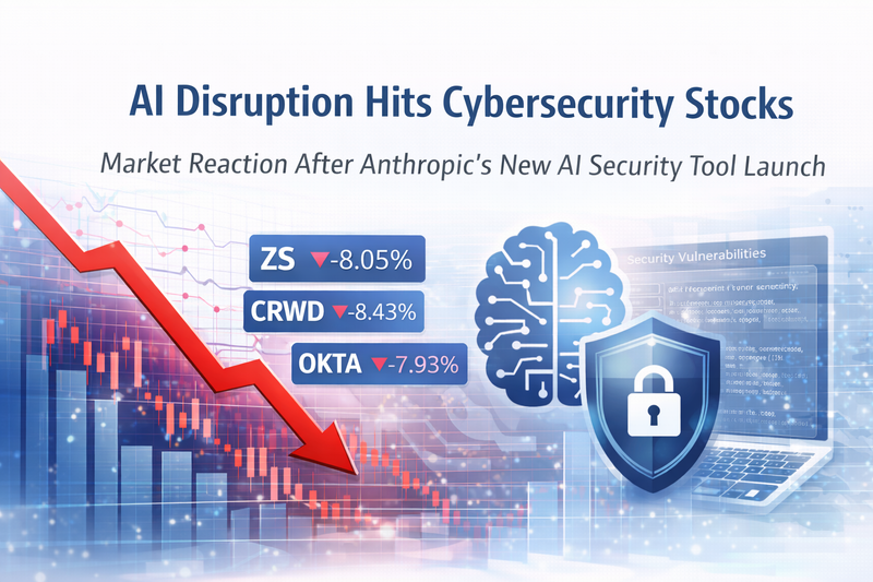 Cybersecurity Stocks Plunge as Anthropic’s AI Tool Sparks Market Fear