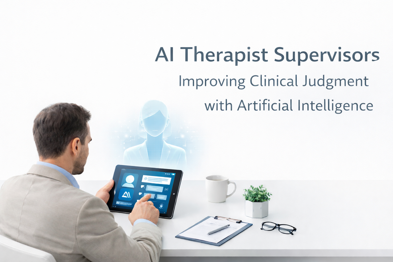 AI Therapist Supervisors: How AI Personas Improve Clinical Judgment