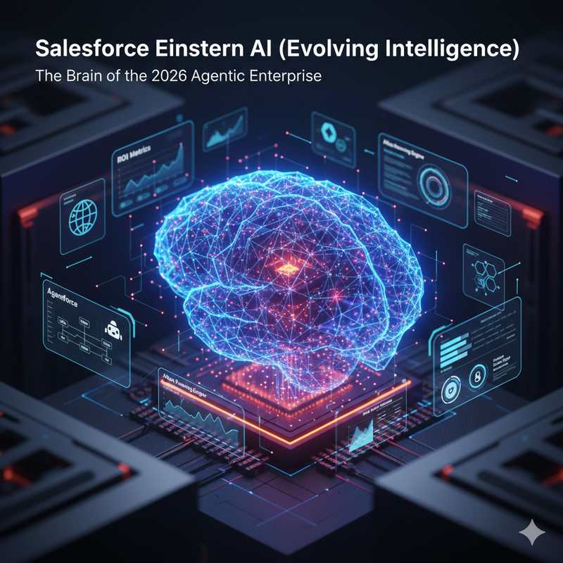 Salesforce Einstein AI: The "Evolving Intelligence" Powering 2026 CRM