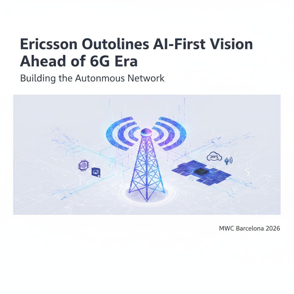 Ericsson’s AI-First Vision: Building the Neural Backbone for the 6G Era