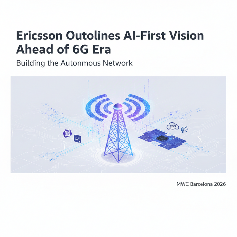 Ericsson’s AI-First Vision: Building the Neural Backbone for the 6G Era