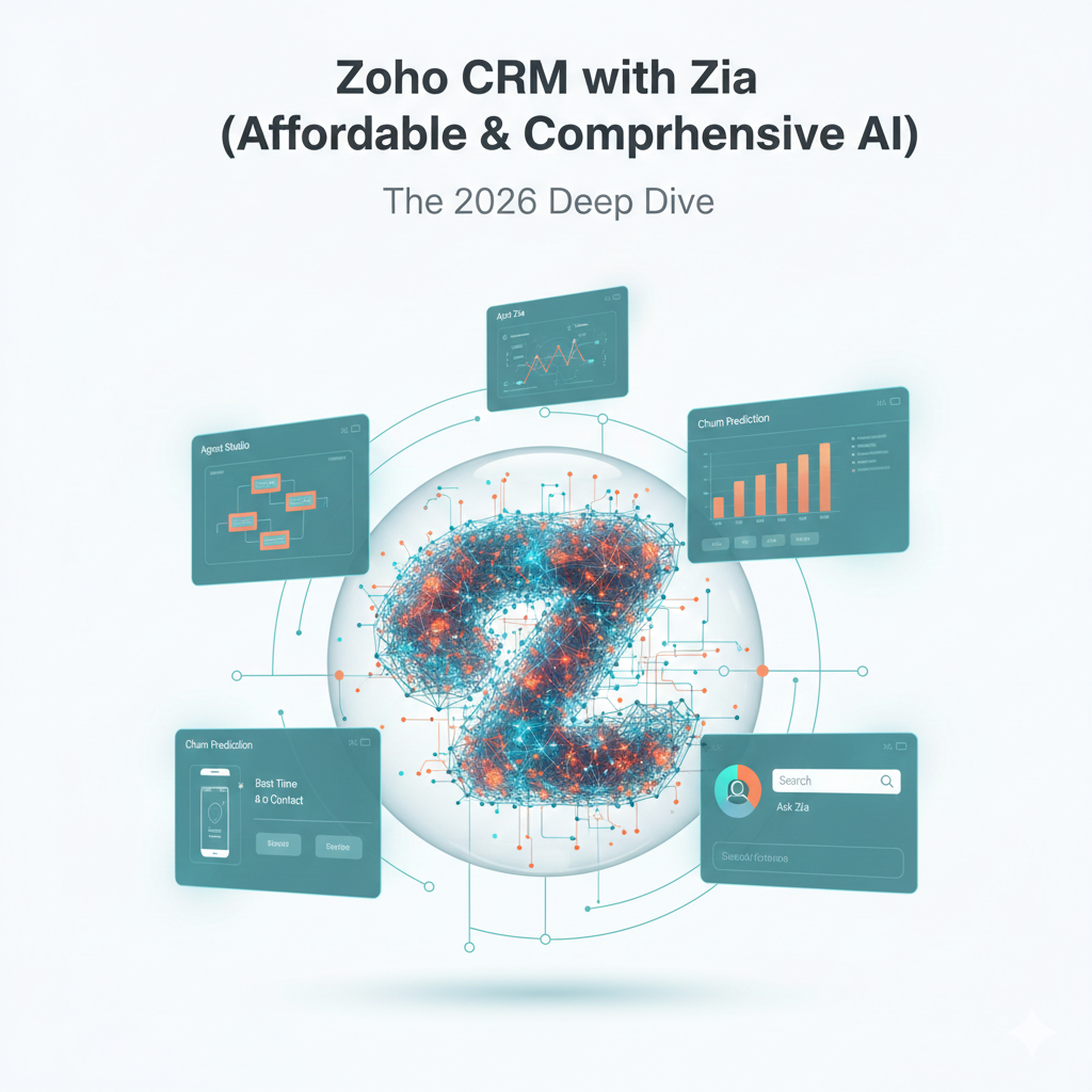 Zoho CRM with Zia (Affordable & Comprehensive AI): The 2026 Deep Dive