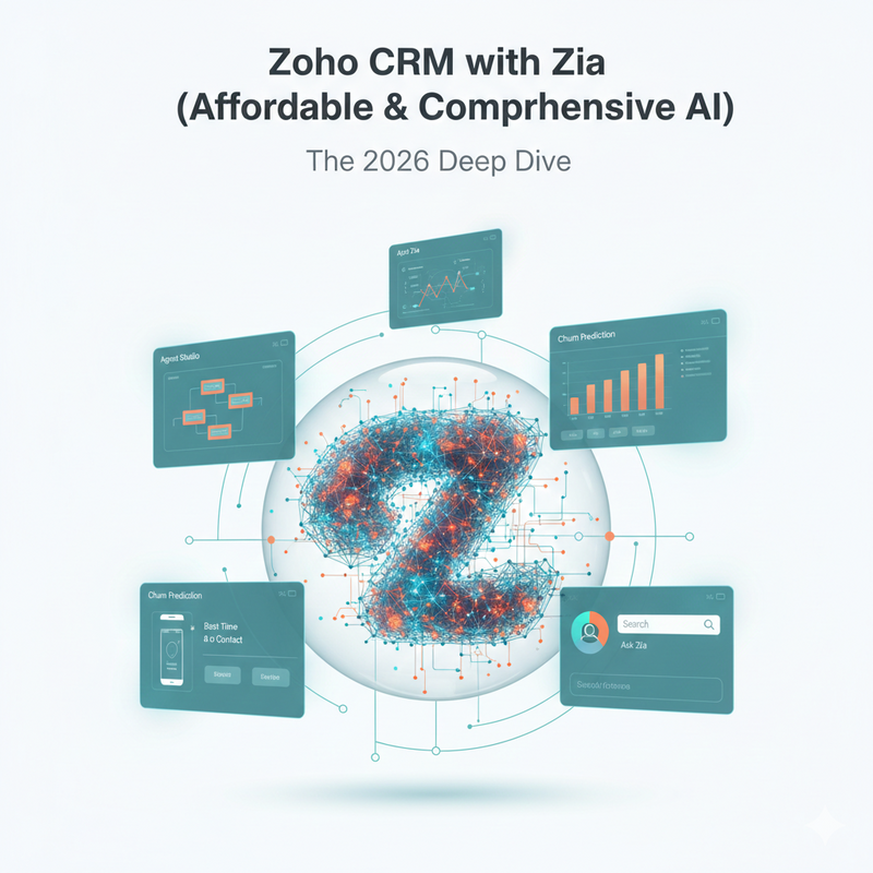 Zoho CRM with Zia (Affordable & Comprehensive AI): The 2026 Deep Dive