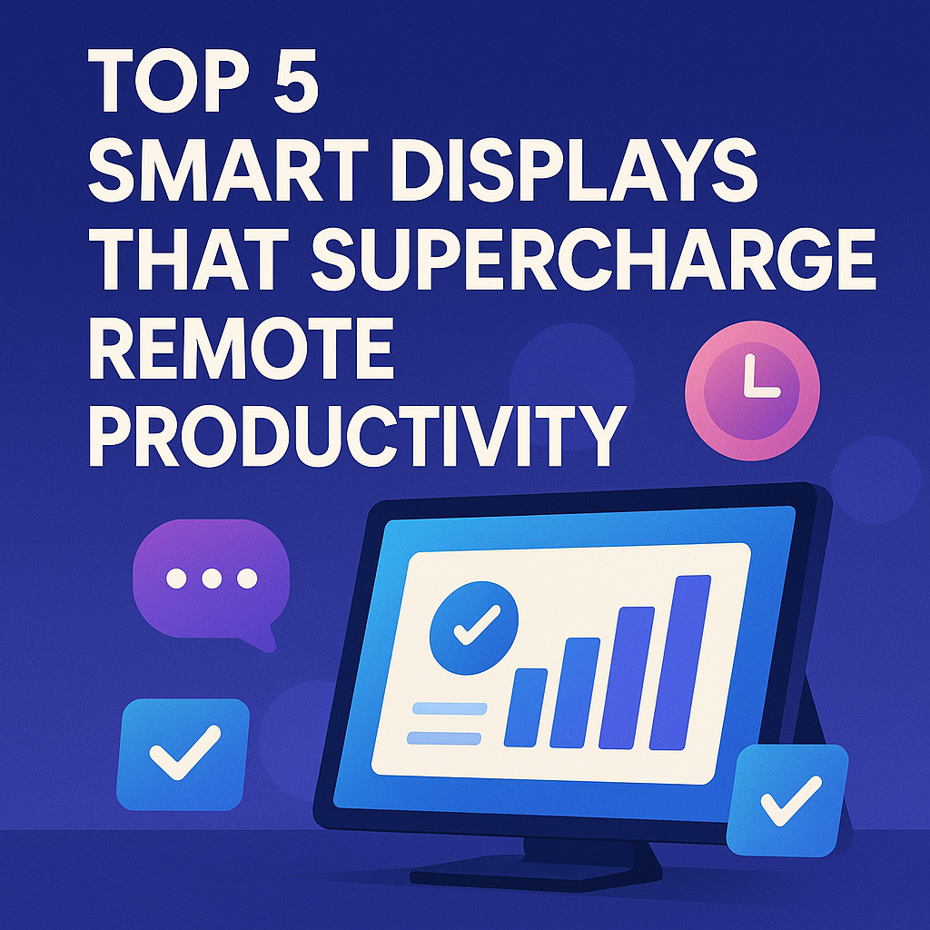 Top 5 Smart Displays That Supercharge Remote Productivity