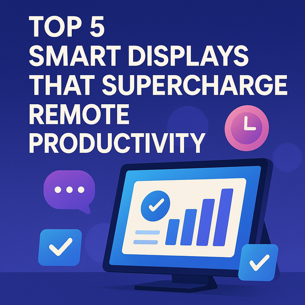 Top 5 Smart Displays That Supercharge Remote Productivity