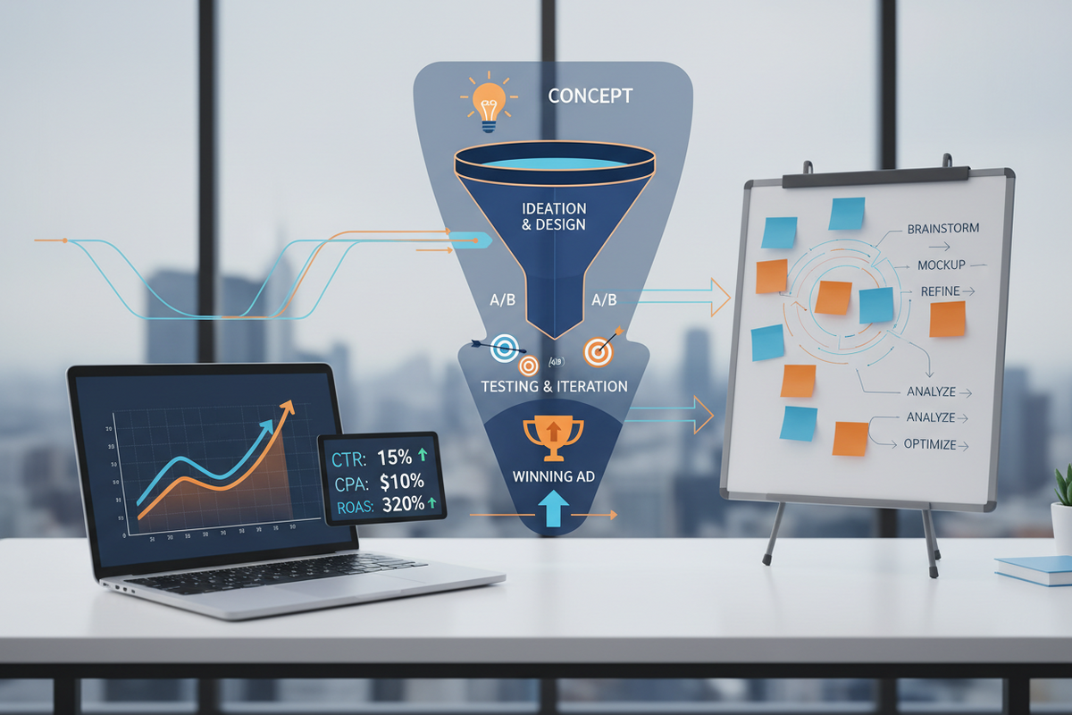 Ad Creative That Converts: A Structured System to Generate Winning Concepts
