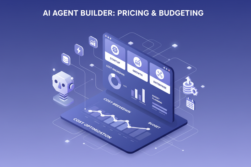 AI Agent Builder Pricing: What Drives Cost and How to Budget for Your First Agent