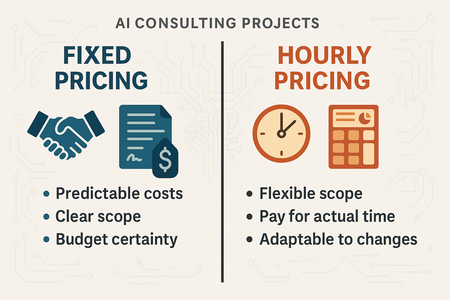 AI Consulting Project Cost: Fixed vs Hourly Pricing Explained