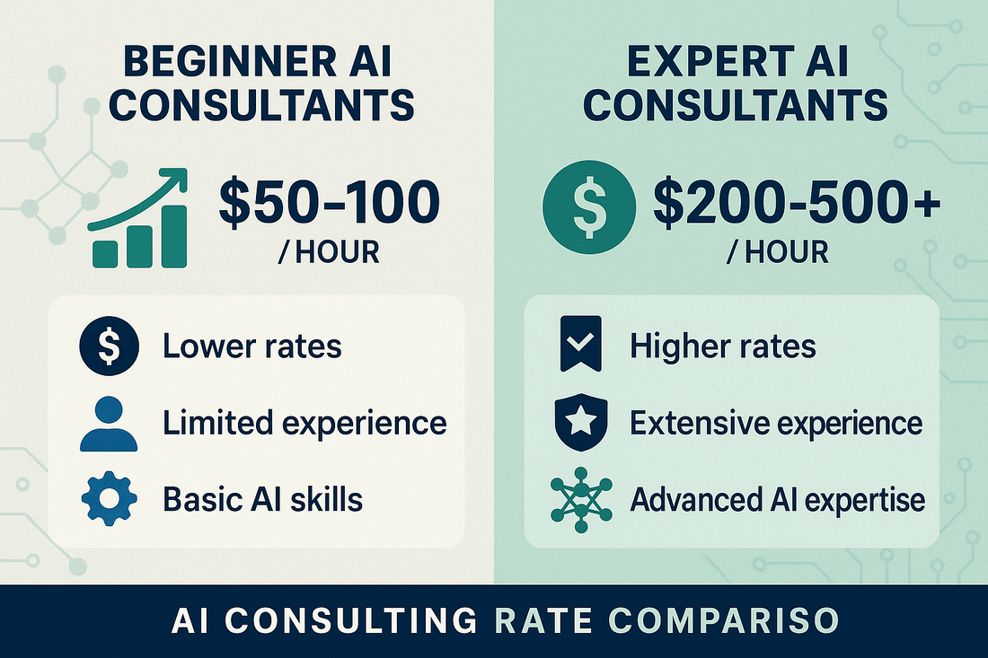 AI Consulting Rates by Experience: Beginners vs Experts