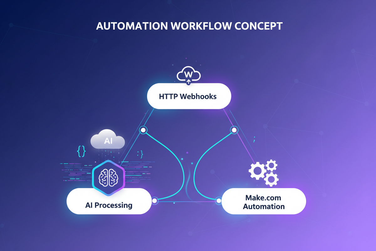 Automate AI Responses via HTTP: A Practical Make.com Webhook Template Guide