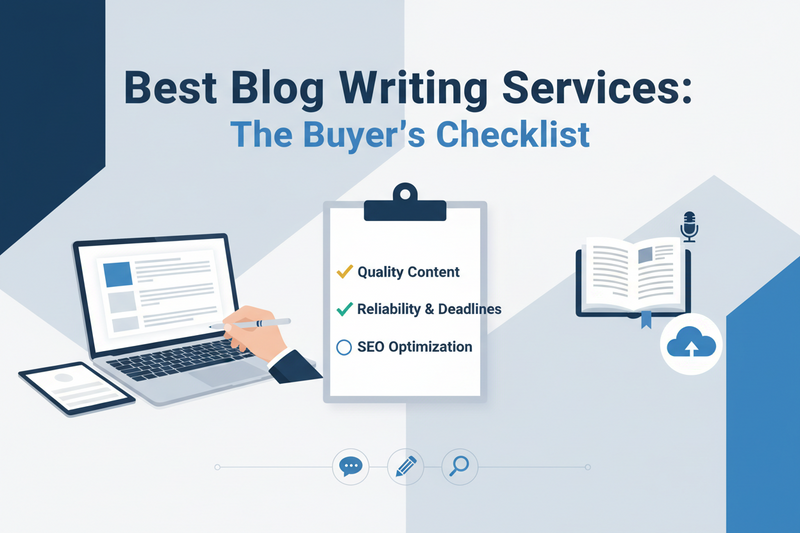 Best Blog Writing Services: The Buyer’s Checklist (So You Hire Right the First Time)