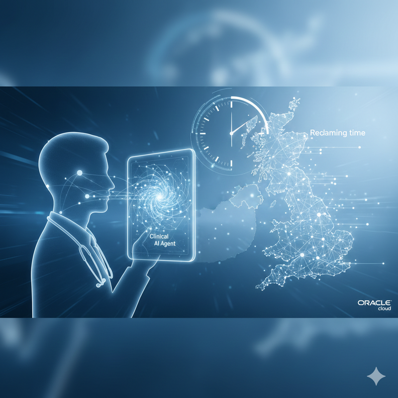 Oracle Health Clinical AI Agent Launches in the UK, Helping Doctors Reclaim Time for Patient Care