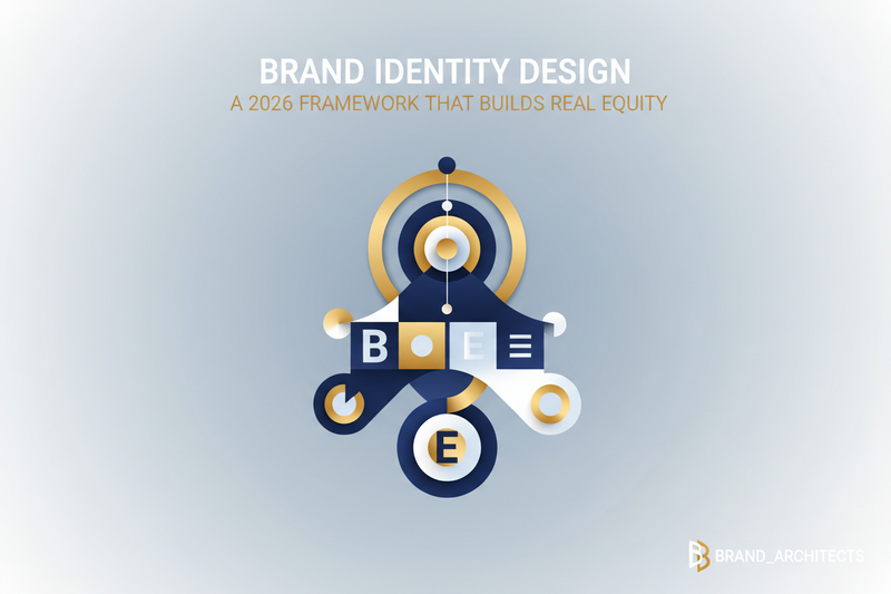 Brand Identity Design: A 2026 Framework That Builds Real Equity
