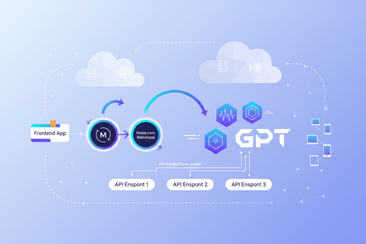 Build AI Endpoints Without a Backend: Using Make.com Webhooks + GPT