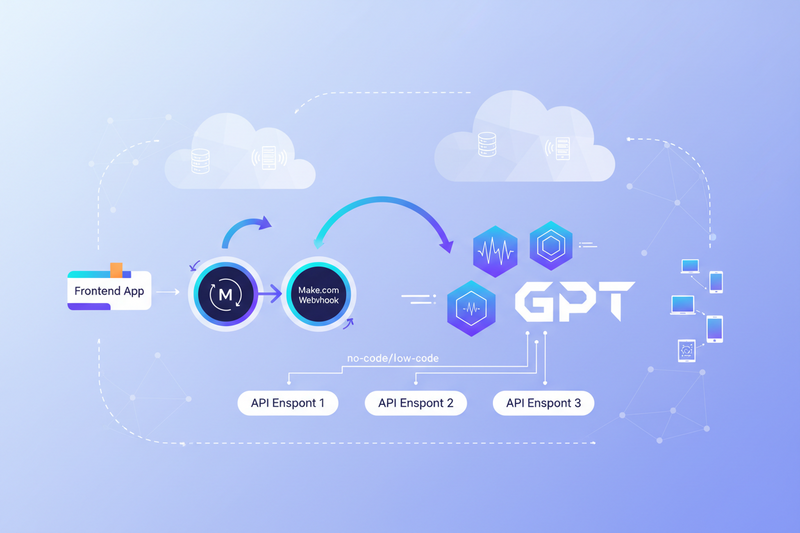 Build AI Endpoints Without a Backend: Using Make.com Webhooks + GPT