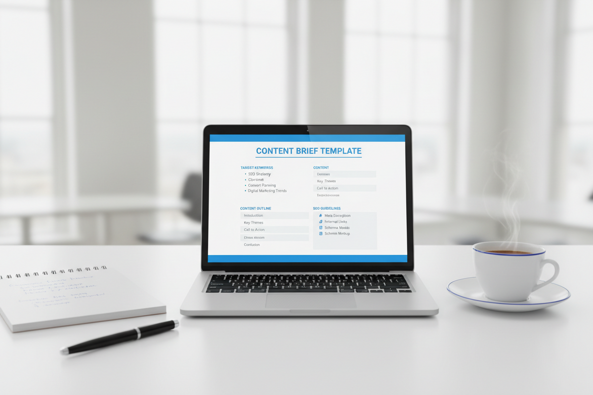 Content Brief for SEO Blog Writing: The Exact Template That Prevents Rewrites