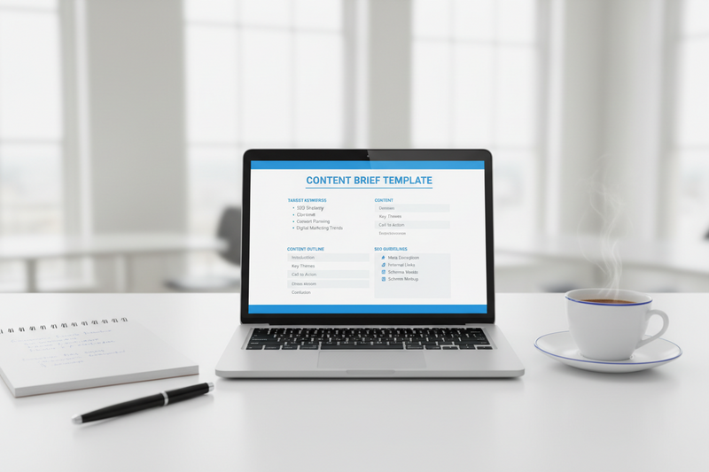 Content Brief for SEO Blog Writing: The Exact Template That Prevents Rewrites