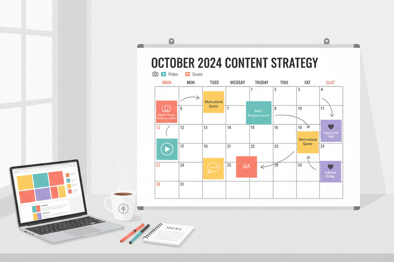Content Calendar Ideas: 40 Prompts for Your Next Month of Posts