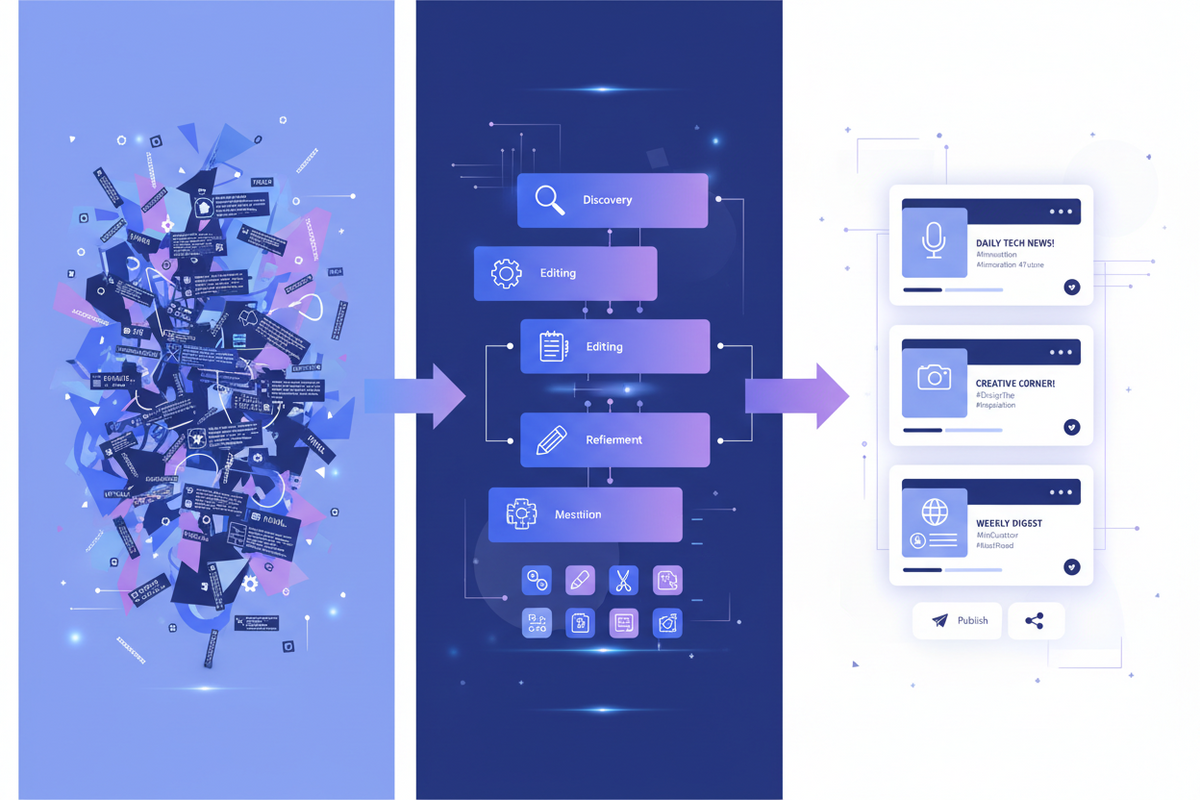 Content Curation System: From Raw Links to Social‑Ready Captions