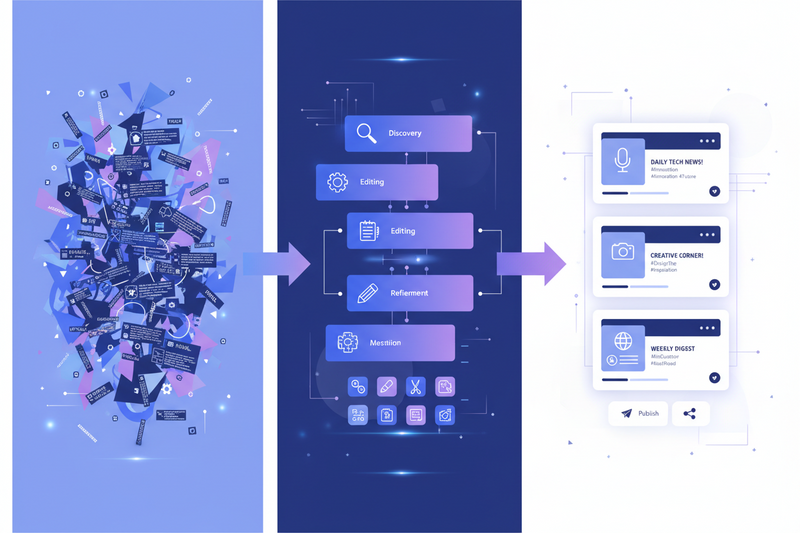 Content Curation System: From Raw Links to Social‑Ready Captions