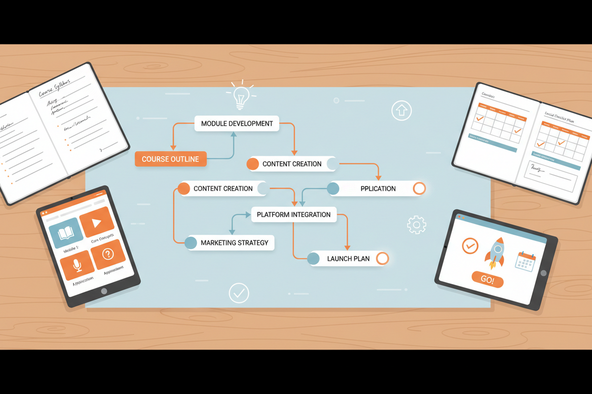 Course Outline to Launch Plan: Building a Cohesive Learning Experience