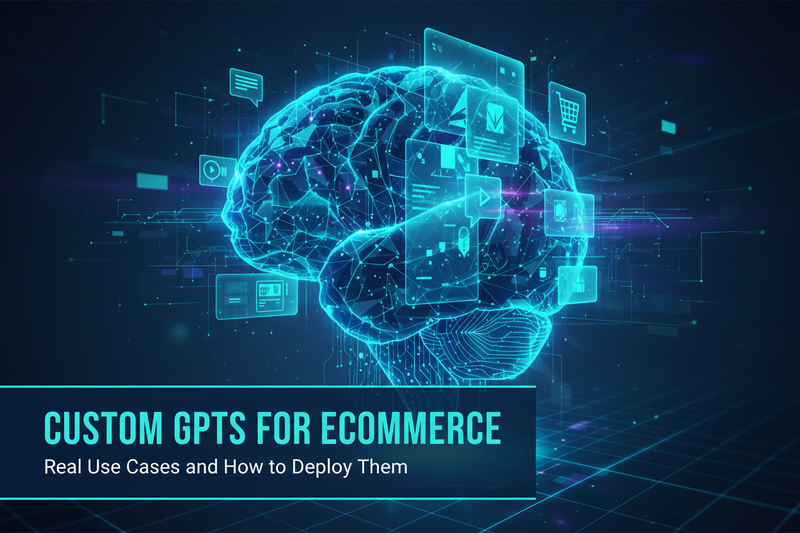 Custom GPTs for Ecommerce: Real Use Cases and How to Deploy Them