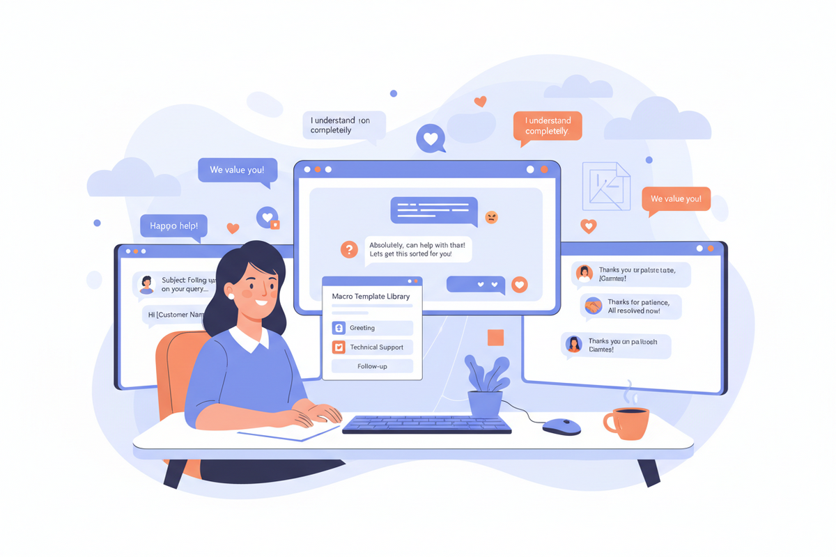 Customer Support Macro Library: How to Write Scripts That Stay Human Across Email, Chat, and DMs