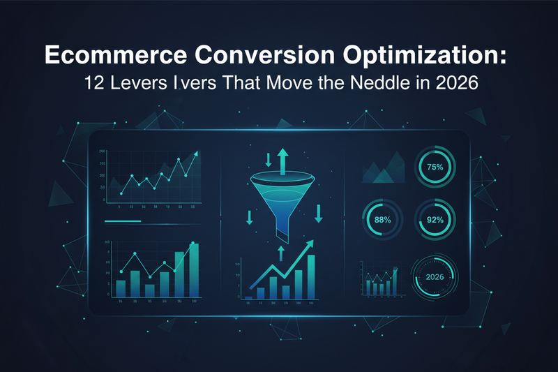 Ecommerce Conversion Optimization: 12 Levers That Move the Needle in 2026