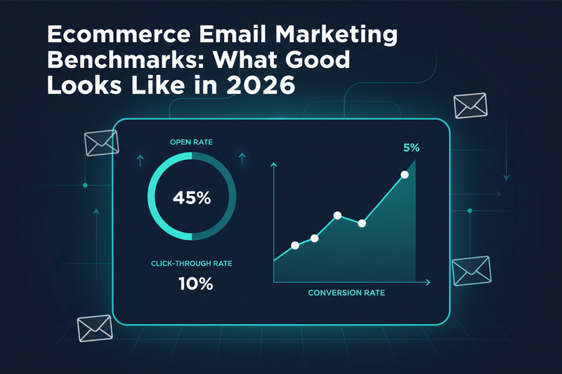 Ecommerce Email Marketing Benchmarks: What Good Looks Like in 2026