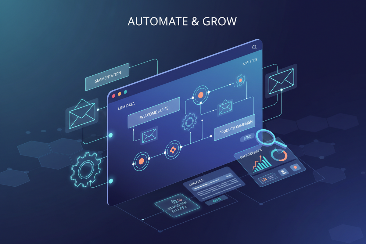 Email Marketing Ops on Autopilot: Newsletter + Outreach Automations with Make.com