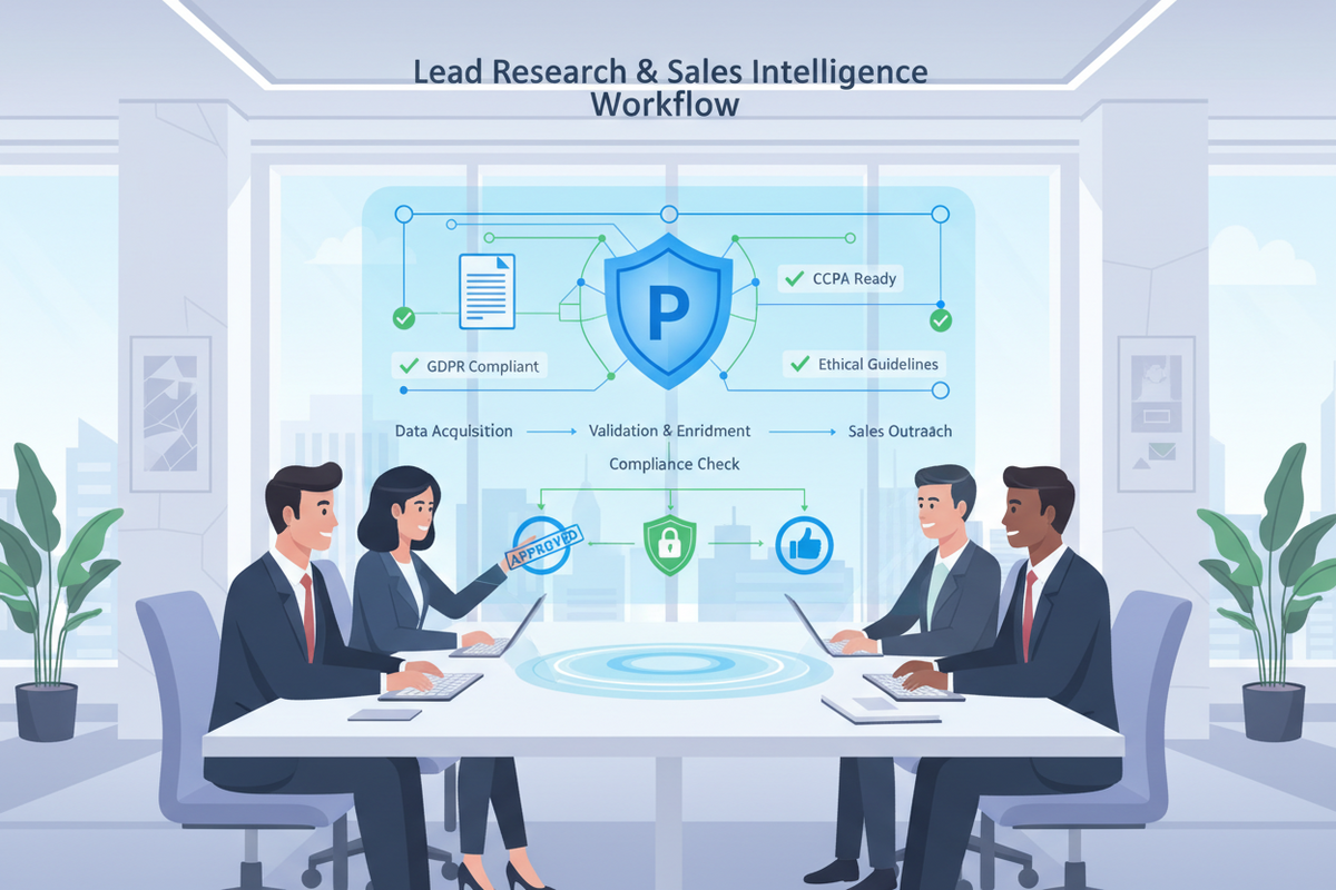 Ethical Lead Research: Building a Compliant Sales Intelligence Workflow