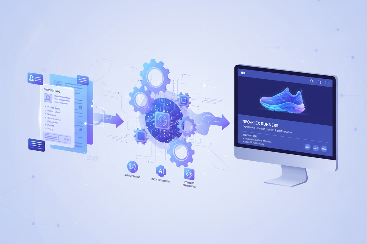 From Supplier Info to Listing Copy: Automating Ecommerce Product Pages