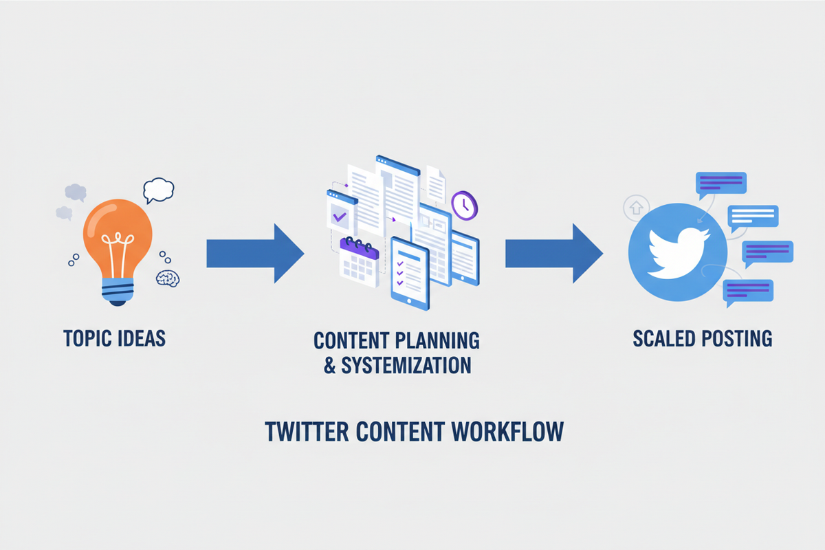 From Topic to Thread: A Systemized Twitter Posting Workflow That Scales