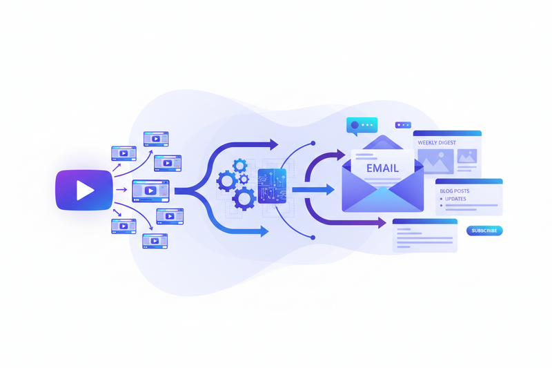 From YouTube to Newsletter: Automating Content Repurposing into Email Campaigns