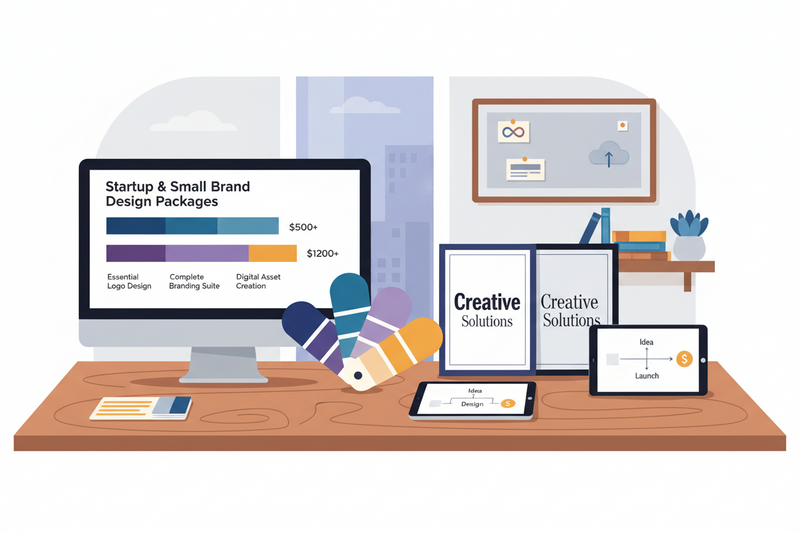 Graphic Design Services Pricing: A Clear Breakdown for Startups and Small Brands