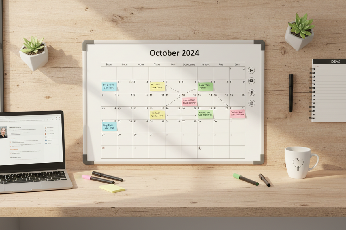 How to Create a Content Calendar That You’ll Actually Stick To