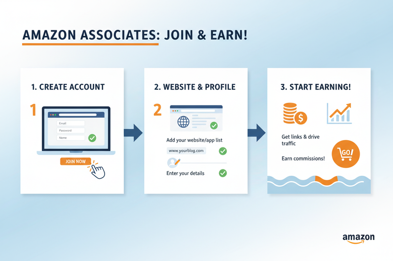 How to Join Amazon Affiliate Marketing Program: Step-by-Step for Beginners