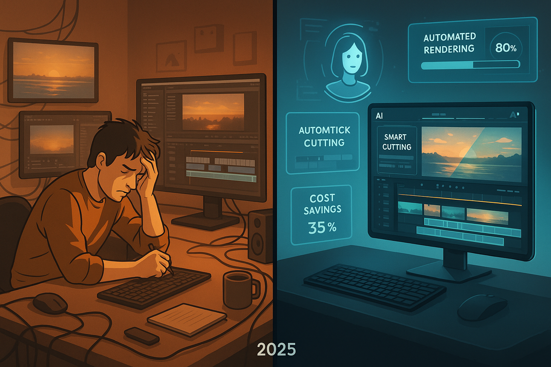 How Video Editors Are Using Automation to Cut Time and Costs in 2025